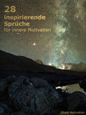 cover image of 28 inspirierende Sprüche für innere Motivation